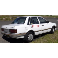 FORD LASER KE - 10/1985 to 3/1990 - SEDAN/HATCH - DRIVERS - RIGHT SIDE REAR WINDOW REGULATOR - MANUAL  - (Second-hand)