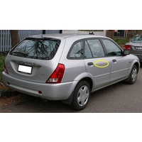 FORD LASER KN/KQ - 2/1999 to 9/2002 - SEDAN/HATCH - DRIVERS - RIGHT SIDE REAR WINDOW REGULATOR - ELECTRIC - (Second-hand)
