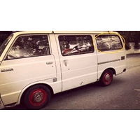 suitable for TOYOTA HIACE RH20 - 5/1977 to 12/1982 - VAN - PASSENGERS - LEFT SIDE REAR SLIDER ASSY - BLACK - (Second-hand)