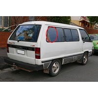 suitable for TOYOTA LITEACE KM20 - VAN 10/79>12/85 - DRIVERS - RIGHT REAR FIXED GLASS (Genuine) - (Second-hand)