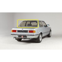 BMW 3 SERIES E21 - 3/1976 to 5/1983 - COUPE/SEDAN - REAR WINDSCREEN GLASS (558 x 1280) - (Second-hand)