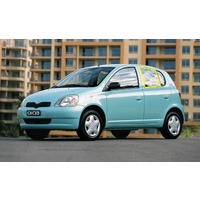 suitable for TOYOTA ECHO - SEDAN/HATCH 10/99>9/05  LEFT REAR DOOR - MANUAL WINDOW REGULATOR - (Second-hand)