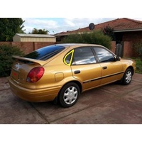 suitable for TOYOTA COROLLA AE112 - 5DR HATCH 9/98>11/01 - RIGHT SIDE OPERA GLASS - (SECOND-HAND)