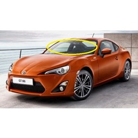 suitable for TOYOTA 86 GTS GTS - 2012 to 8/2022 - 2DR COUPE -  FRONT WINDSCREEN GLASS - MIRROR BUTTON - NEW