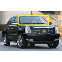 CADILLAC AVALANCHE/ESCALADE - 1/2007 TO CURRENT - UTE/SUV - FRONT WINDSCREEN GLASS - MIRROR BUTTON, MOULDING FITTED - NEW