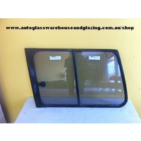MITSUBISHI PAJERO NH/NL -  5/1991 TO 4/2000 - 5DR WAGON - PASSENGERS - LEFT SIDE REAR SLIDING WINDOW GLASS - FRONT PIECE - NEW