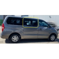 HYUNDAI iLOAD KMFWBH - 2/2008 to CURRENT - VAN - RIGHT SIDE FRONT CARGO GLASS - NEW (BONDED, NO HOLE)