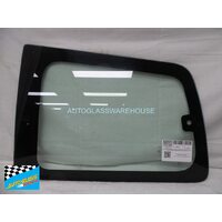 MITSUBISHI PAJERO NM/NP - 5/2000 to 10/2006 - 4DR WAGON - LEFT SIDE REAR FLIPPER GLASS  (BACK EDGE 420 MM TALL) - NEW