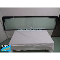 FORD TRANSIT VH/VJ/VM - 10/2000 to 8/2006 - CAB CHASSIS - REAR WINDSCREEN GLASS - GREEN (1630 x 420) - NEW