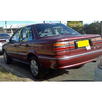 HOLDEN NOVA LE/LF - 4DR SEDAN 8/89>10/94 - PASSENGER - LEFT SIDE REAR DOOR GLASS