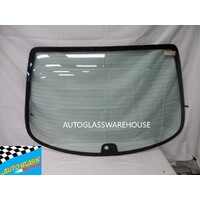 NISSAN SKYLINE R33 - 1/1993 to 1/1998 - 2DR COUPE - REAR WINDSCREEN GLASS - WIPER HOLE - 815MM X 1310MM - (Second-hand)