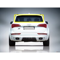 AUDI Q5 8R - 3/2009 to 3/2017 - 5DR WAGON - REAR WINDSCREEN GLASS - PRIVACY TINT - (Second-hand)