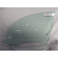 BMW 1 SERIES E87 - 9/2004 to 9/2011 - 5DR HATCH - PASSENGERS - LEFT SIDE FRONT DOOR GLASS - 2 HOLES - NEW