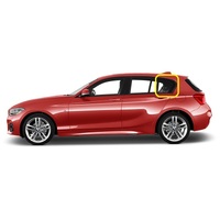 BMW 1 SERIES E87 - 9/2004 TO 9/2011 - 5DR HATCH - PASSENGERS - LEFT SIDE REAR QUARTER GLASS - LIMITED STOCK - NEW