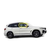 BMW X3 F25 - 2013 to 10/2017 - 5DR WAGON - DRIVER - RIGHT SIDE FRONT DOOR GLASS - NEW