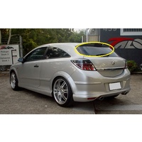 HOLDEN ASTRA AH - 7/2005 to 8/2009 - 3DR HATCH/COUPE - REAR WINDSCREEN GLASS - HEATED, WIPER HOLE (GLASS ONLY, NOT ENCAPSULATED)