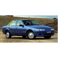 FORD FALCON EF/EL - 9/1994 TO 9/1998 - 4DR SEDAN - DRIVERS - RIGHT SIDE REAR QUARTER GLASS - ENCAPSULATED - (Second-hand)