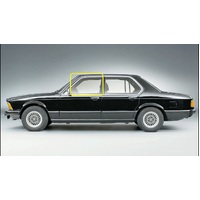 BMW 7 SERIES E23 - 1/1978 to 1/1987 - 4DR SEDAN - PASSENGERS - LEFT SIDE FRONT DOOR GLASS - GREEN - (Second-hand)