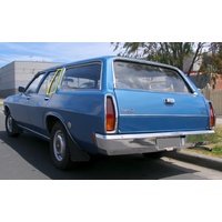 HOLDEN KINGSWOOD HQ - 7/1971 to 10/1974 - 4DR WAGON - PASSENGER - LEFT SIDE REAR QUARTER GLASS - CLEAR - NEW - MADE TO ORDER