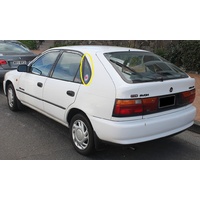 HOLDEN NOVA LG - 5DR HATCH  11/94 > 8/96 - PASSENGERS  - LEFT SIDE - OPERA GLASS