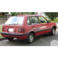HOLDEN BARINA ML - 9/1986 to 2/1989 - 3DR HATCH - RIGHT SIDE FRONT DOOR GLASS - (Second-hand)