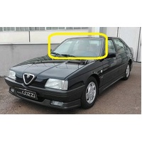ALFA ROMEO 164 V6 - 1/1989 to 1/1993 - 4DR SEDAN - FRONT WINDSCREEN GLASS - GREEN, BLUE BAND - NEW