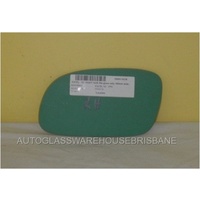 HYUNDAI EXCEL X3 - 9/1994 to 4/2000 - SEDAN/HATCH - DRIVERS - RIGHT SIDE MIRROR - FLAT GLASS ONLY - 180MM WIDE X 95MM HIGH - NEW