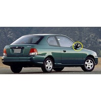 HYUNDAI ACCENT - 5/2000 to 4/2006 - 3DR HATCH - RIGHT SIDE FLAT GLASS MIRROR ONLY - 167 wide X 95 high - NEW