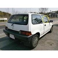 HONDA CITY GA2 - 3DR HATCH 1988>1994 - DRIVERS - RIGHT SIDE FRONT DOOR GLASS - (Second-hand)