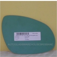 HYUNDAI i30 FD/CW - 9/2007 to 4/2012 - 5DR HATCH/WAGON - LEFT SIDE MIRROR - FLAT GLASS ONLY - 200mm WIDEST DIAGONAL X 130mm TALL - NEW
