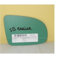 HOLDEN BARINA SB - 4/1994 to 12/2000 - 3DR/5DR HATCH - LEFT SIDE MIRROR - FLAT GLASS ONLY -  147MM X 105MM - NEW