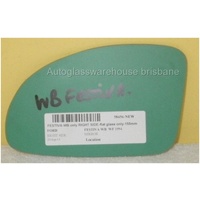 FORD FESTIVA WB - 4/1994 TO 7/2000 - HATCH - DRIVERS - RIGHT SIDE MIRROR - FLAT GLASS ONLY - 155MM X 100MM HIGH - NEW