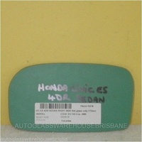 HONDA CIVIC ES - 7TH GEN - 10/2000 to 10/2005 - 4DR SEDAN - DRIVERS - RIGHT SIDE MIRROR - FLAT GLASS ONLY - 170W X 94H - NEW