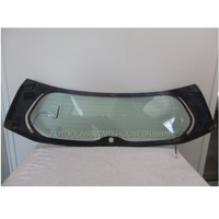 SUITABLE FOR TOYOTA RAV4 40 SERIES - 2/2013 to 5/2019 - 5DR WAGON - REAR WINDSCREEN GLASS - GREEN - NEW