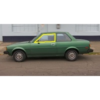 suitable for TOYOTA COROLLA KE30 - 1974 to 9/1981 - 2DR COUPE - PASSENGERS - LEFT SIDE FRONT DOOR GLASS - (SECOND-HAND)