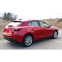 MAZDA 3 BM/BM2 - 11/2013 to 5/2019 - 4DR SEDAN/5DR HATCH - DRIVERS - RIGHT SIDE FRONT DOOR GLASS - GREEN - NEW