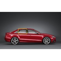 AUDI A3/S3 8V - 5/2013 to CURRENT - 4DR SEDAN - DRIVERS - RIGHT SIDE REAR DOOR GLASS - 2 HOLES - GREEN - LOW STOCK - NEW