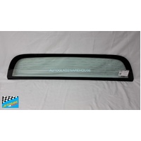 HOLDEN COMMODORE VF - 5/2013 to 12/2017 - 2DR UTE - REAR WINDSCREEN GLASS - GREEN - LOW STOCK - NEW