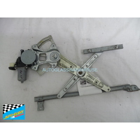 suitable for TOYOTA 86 GTS - 6/2012 to 8/2022 - 2DR COUPE - PASSENGERS - LEFT SIDE FRONT WINDOW REGULATOR - 6 PIN - (SECOND-HAND)