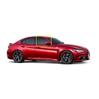 ALFA ROMEO GIULIA - 5/2016 to CURRENT - 4DR SEDAN - DRIVERS - RIGHT SIDE FRONT DOOR GLASS - SOLAR GREEN TINT - LIMITED - CALL FOR STOCK - NEW