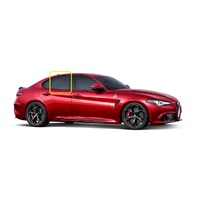 ALFA ROMEO GIULIA - 5/2016 TO CURRENT - 4DR SEDAN - DRIVERS - RIGHT SIDE REAR DOOR GLASS - SOLAR GREEN TINT - LIMITED - CALL FOR STOCK - NEW