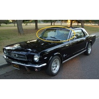 FORD MUSTANG -1964 to 1968 - CONVERTIBLE/FASTBACK/HARDTOP - FRONT WINDSCREEN GLASS (1427 x 542) - CALL FOR STOCK - NEW