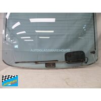 MAZDA RX7 S1 - 2/1979 to 12/1985 - 2DR COUPE - REAR WINDSCREEN GLASS - WITH WIPER HOLE - (SECOND-HAND)