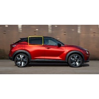 NISSAN JUKE F16 - 1/2020 TO CURRENT - 5DR SUV - DRIVERS - RIGHT SIDE REAR DOOR GLASS - SOLAR TINT (WITH FITTINGS) - GREEN - NEW