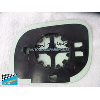FOTON TUNLAND P201 - 6/2012 TO CURRENT - UTE - DRIVERS - RIGHT SIDE MIRROR WITH BACKING PLATE - 200w X 155h - (SECOND-HAND)