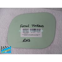 FOTON TUNLAND P201 - 6/2012 TO CURRENT - UTE - DRIVERS - RIGHT SIDE MIRROR - FLAT GLASS ONLY - 200w X 155h - NEW