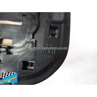 SUITABLE FOR TOYOTA YARIS NCP93R - 2/2006 TO 12/2016 - 4DR SEDAN - DRIVERS - RIGHT SIDE MIRROR - WITH BACKING PLATE - R1400 - (SECOND-HAND)