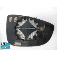 VOLKSWAGEN JETTA - 8/2011 to 12/2017 - 4DR SEDAN - PASSENGERS - LEFT SIDE MIRROR - WITH BACKING PLATE - 2017.0017 - (SECOND-HAND)