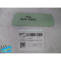 ALFA ROMEO SPIDER DUETTO - FLAT GLASS CENTRE MIRROR - 175w x 53h - NEW