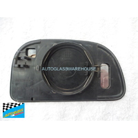 MITSUBISHI MIRAGE/LANCER CE - 6/1996 to 8/2004 - 4DR SEDAN/3DR HATCH/2DR COUPE - LEFT SIDE MIRROR - WITH BACKING PLATE - 173MM X 95MM - MR191800-1